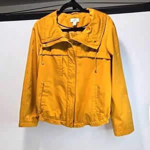 Loft Ann Taylor Jacket. Gold in color. Women's M.